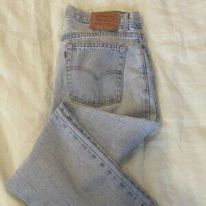 RARE Vintage Levi's 512s, perfect light wash denim!